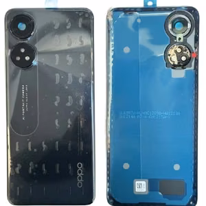 Takakansi Oppo Reno8 T musta Starlight alkuperäinen (käytetty Grade A)