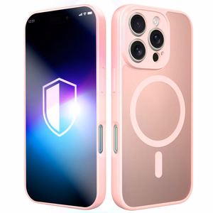 3mk Misty MagCase suojakuori iPhone 16 Pro - vaaleanpunainen