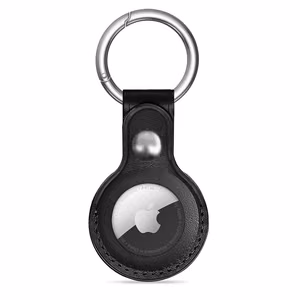 Tech-Protect NaturalFit Suojakuori Apple AirTag 1/2:lle - musta