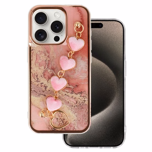 Trend Suojakuori iPhone 15 Pro:lle - malli 6 vaaleanpunainen