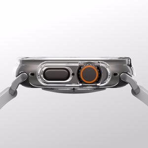 AmazingThing Minimal suojaava kuori Apple Watch Ultra 3 49mm:lle - läpinäkyvä
