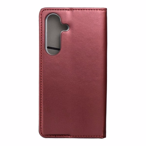 SMART MAGNETO Kirjasuojakuori SAMSUNG S25:lle viininpunainen