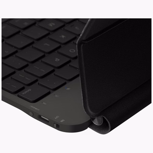 Uniq Venno Pro Magneettinen älykäs suojakuori näppäimistöllä iPad Air 13 2024 / 2025 / iPad Pro 13 2024:lle - Musta