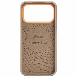 Nimmy Glasses Cool Nag Suojakuori iPhone 17 Pro:lle - Beige