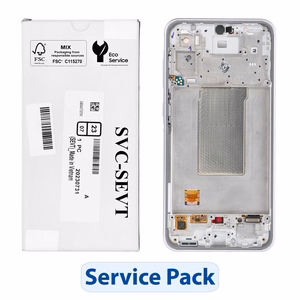 ServicePack LCD-näyttö Samsung Galaxy A36 5G A366B violetti GH82-36841D