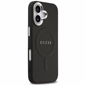 Guess Classic Logo MagSafe -suojakuori iPhone 17 - musta
