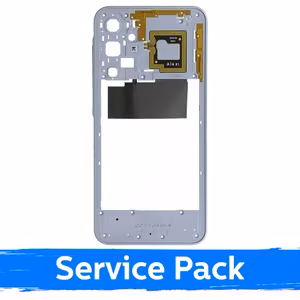 Takakansi yhteensopiva Samsung A166 A16 5G / Light Grey / (Service Pack)