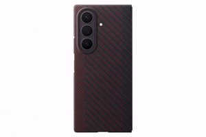 Samsung Carbon Magnet Case for Samsung Galaxy Z Fold 8 Ultra compatible with MagSafe + 2 anti-reflective films - red