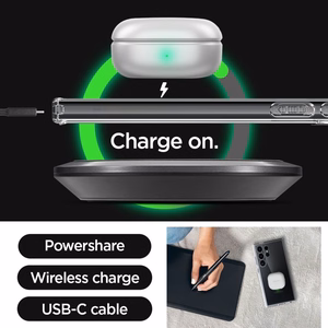 Spigen Ultra Hybrid suojakuori Samsung Galaxy S24 Ultra:lle kristallinläpinäkyvä
