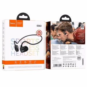HOCO langattomat Bluetooth-kuulokkeet ilmajohtavuustekniikalla ES63 - mustat