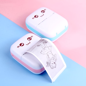 HURC9 Bluetooth Mini Kitty -lämpötulostin sovelluksella - sininen