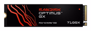 SanDisk Optimus GX 7100X SSD, 2 Tt, M.2, PCI Express 4.0, NVMe, TLC 3D NAND