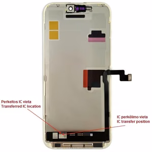 LTPO Soft OLED -näyttö iPhone 16 Pro Max -puhelimeen, 120 Hz