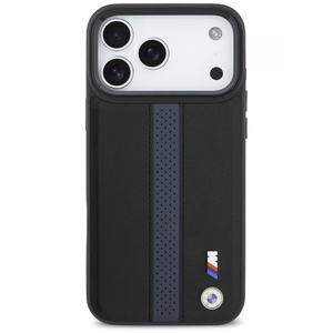 BMW M Perforated Stripe Logo MagSafe Suojakuori iPhone 17 Pro Max:lle - Sininen