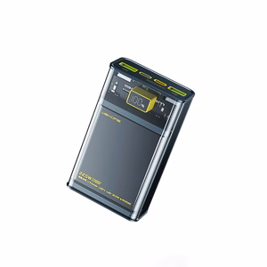 WEKOME WP-321 Vanguard Series varavirtalähde, 20000 mAh, PD 20 W + QC 22,5 W, musta ja läpinäkyvä