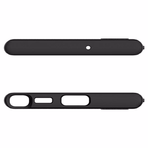 Spigen Liquid Air kotelo Samsung Galaxy S22 Ultra - Matta musta