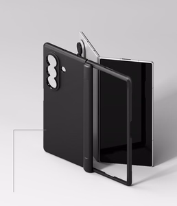 Ringke Onyx Flap MagSafe suojakuori mallille Samsung Galaxy Z Fold 8 Ultra – musta