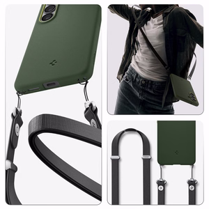 Spigen Nano Pop Mag MagSafe Suojakuori Samsung Galaxy S26:lle - vihreä