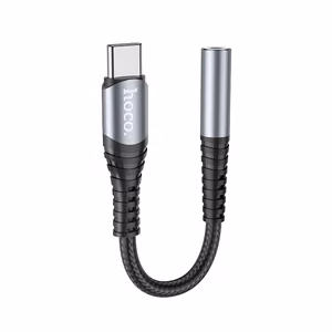 Hoco LS33 Type-C to 3.5mm audio adapter gray