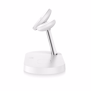 Tech-Protect A12 3in1 MagSafe Inductive Charger for Smartphone/Headphones/Smartwatch - White
