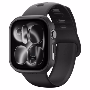 Spigen Thin Fit -suojakuori laitteelle Apple Watch 46 mm – musta