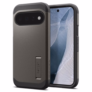 Spigen Tough Armor Mag MagSafe -suojakuori Google Pixel 11 -mallille, tummanharmaa