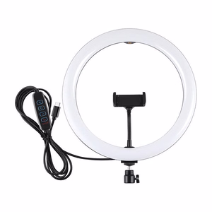 Rengasvalaisin puhelimen pidikkeellä PULUZ