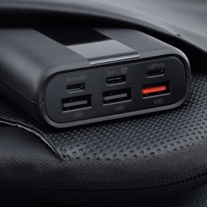 Varavirtalähde Forcell F-Energy Energo P20K2 QC3.0 PD 3A 22,5W 20000 mAh musta