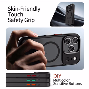 Tech-Protect MagMat XT 4-set MagSafe Suojakuori iPhone 17 Pro:lle - Matta Musta