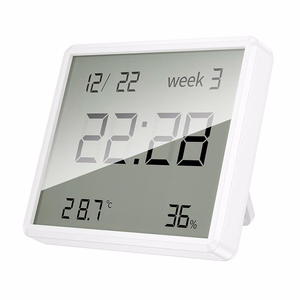 Electronic clock with hygrothermometer Hoco HX41 white