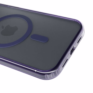 3mk Frosty MagCase violetti Suojakuori Apple iPhone 15:lle - violetti