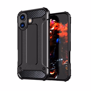 Hybrid Armor Suojakuori iPhone 17:lle - musta
