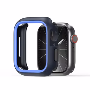 Dux Ducis BAMO Suojakuori Apple Watch series 10 42 mm:lle laivastonsininen