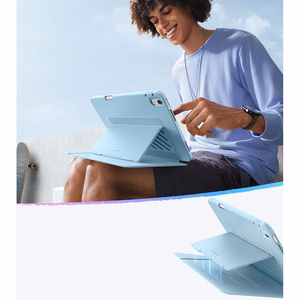 ESR Flip Hybrid Suojakuori iPad Air 13 tuumaa (2024/2025/2026) - sininen