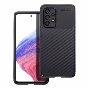 Case for Samsung A23 5G Carbon Premium black