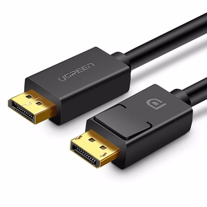 Ugreen DP102 10212 DisplayPort 1.2 4K / DisplayPort 1.2 4K -kaapeli 3m - musta