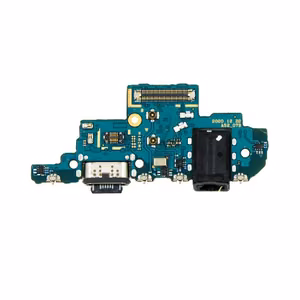Charging Port Compatible With Samsung A525 A52 4G / A526 A52 5G with Flex Silver OEM