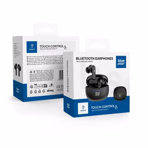Bluetooth handsfree Blue Star (BK44) TWS black