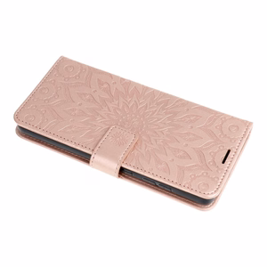MEZZO Book Suojakuori XIAOMI Redmi Note 15 PRO 5G:lle mandala rose gold