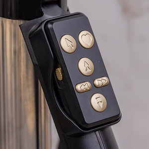 Forever SST-100 Bluetooth-selfietikku ja jalusta, musta