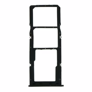 SIM-kortin pidike Samsung A715 A71 2020 Prism Crush Black OEM