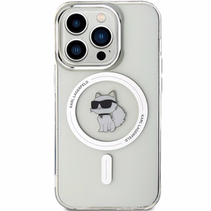 Karl Lagerfeld IML Choupette MagSafe suojakuori iPhone 14 Pro Max:lle - läpinäkyvä