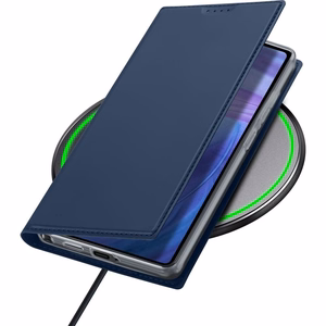 Dux Ducis SKIN PRO lompakkosuojakuori Samsung S25 Ultra sininen