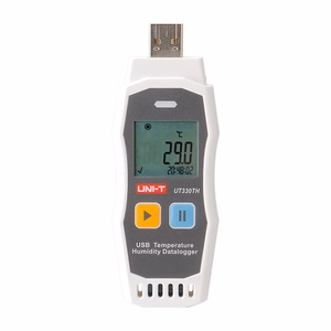 Uni-T UT330TH USB-digitaalinen lämpö- ja kosteusmittari tiedontallennustoiminnolla