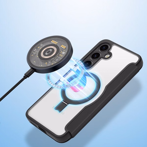 Dux Ducis Skin X Pro kotelo magneettisella sormusjalustalla Samsung S24 - musta