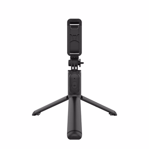 Crong SelfieGo Lite kompakti Bluetooth-selfiekeppi ja kolmijalka, musta