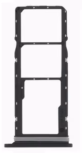 SIM card holder Samsung A057 A05S 2023 Black original (service pack)