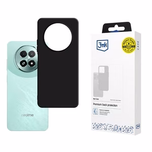 3mk Matt Case Realme 13 5G:lle - Musta