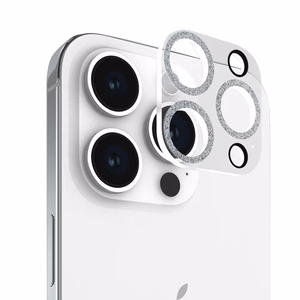 Case-Mate Sparkle Lens Protector tempered-glass camera-lens protector for iPhone 15 Pro / 15 Pro Max, Twinkle pattern