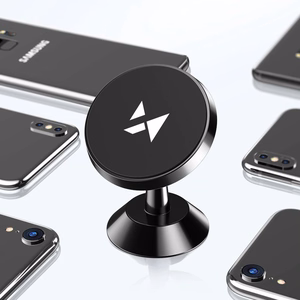 Wozinsky Magneettinen auton kiinnike kojelautaan 360 itseliimautuva musta (WMH-05)